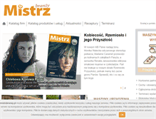 Tablet Screenshot of mistrzbranzy.pl